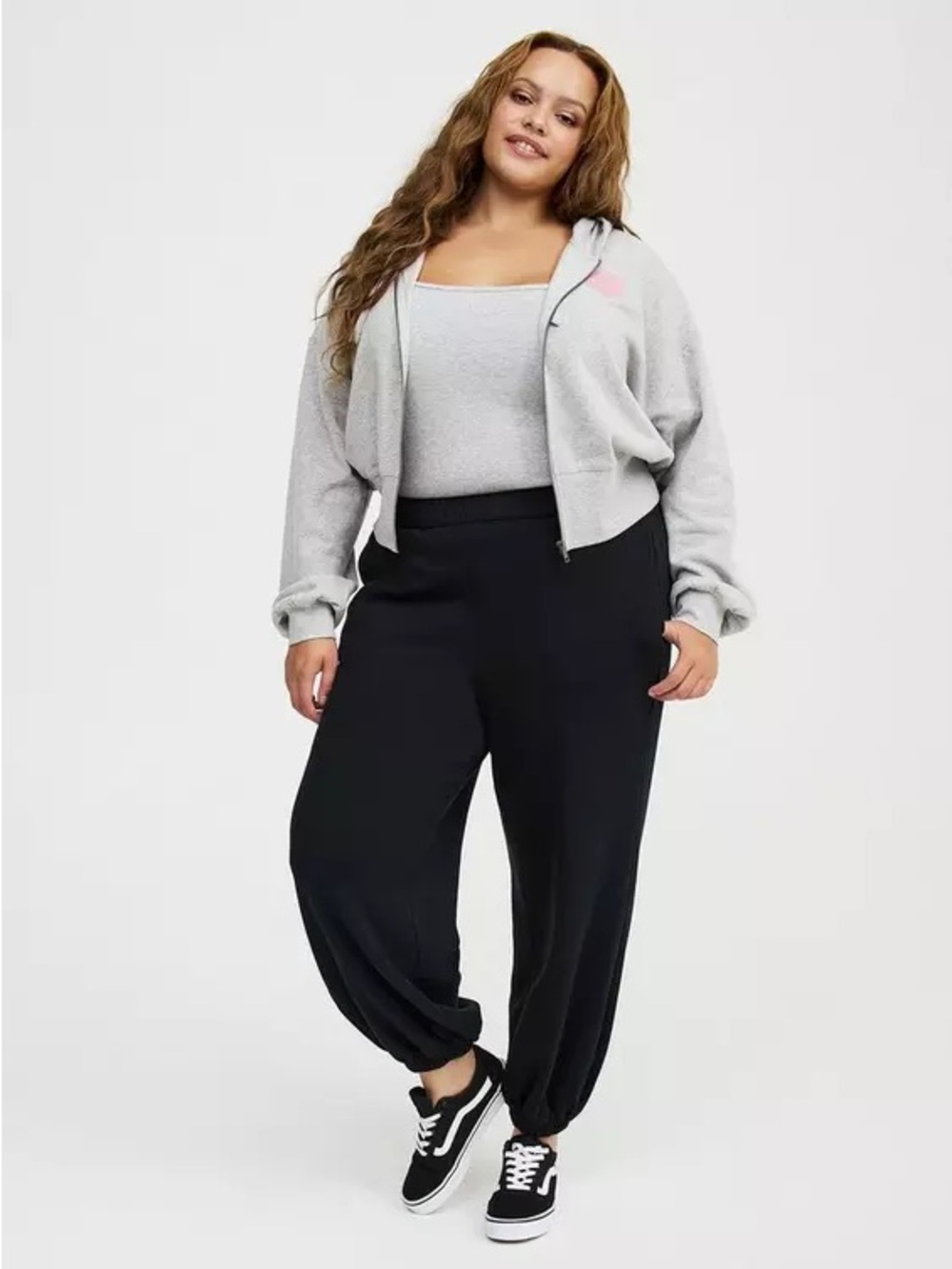 Torrid Pull-On Cozy Fleece Parachute Jogger